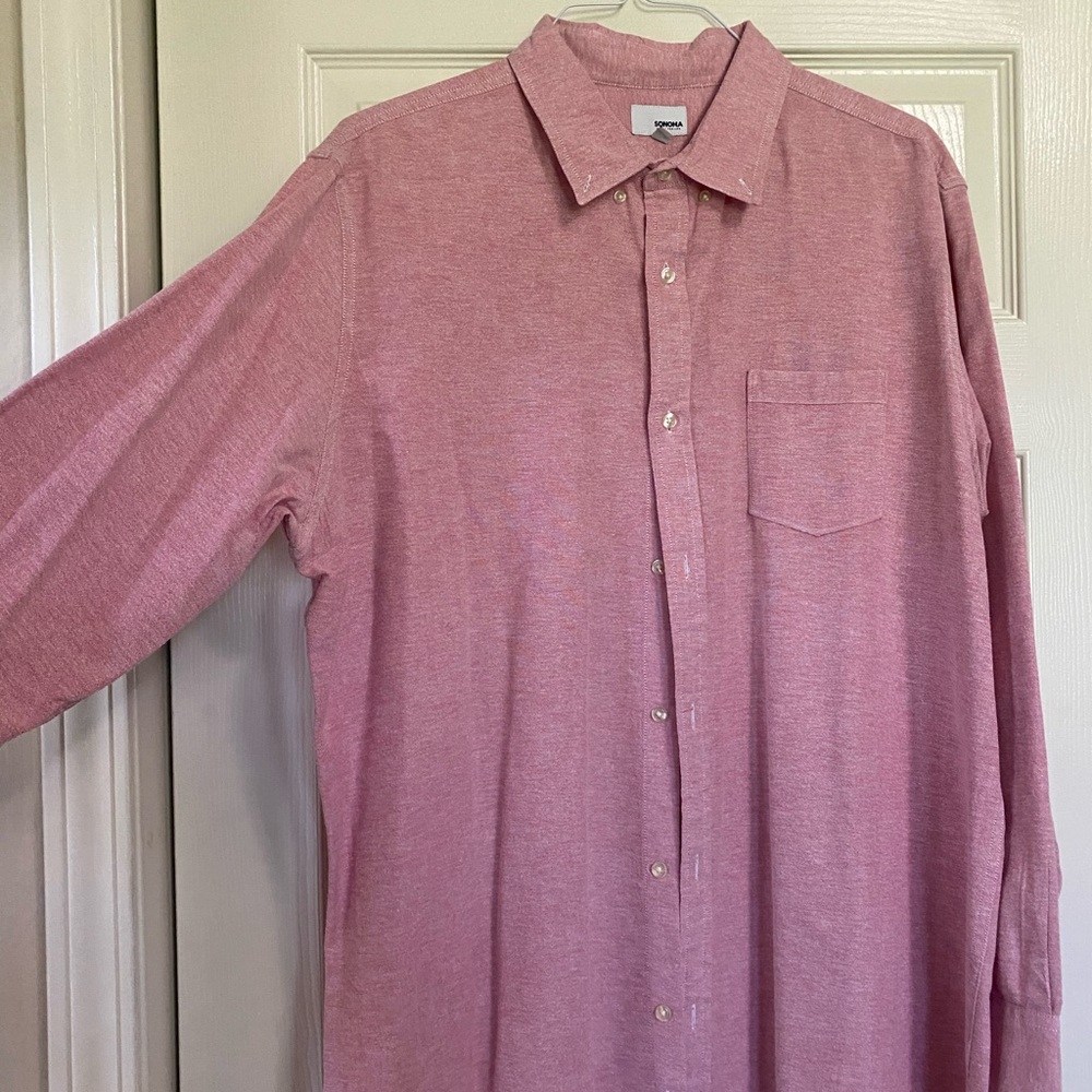 Sonoma Men’s Long Sleeve Button Down Shirt